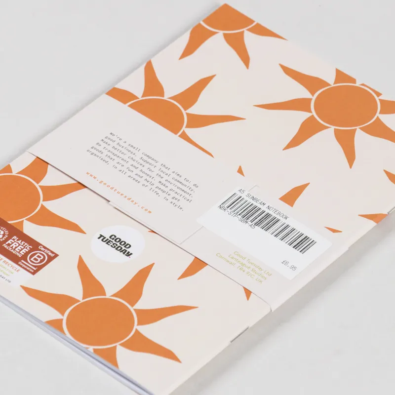 Good Tuesday A5 Lined Notebook Sunbeam-3