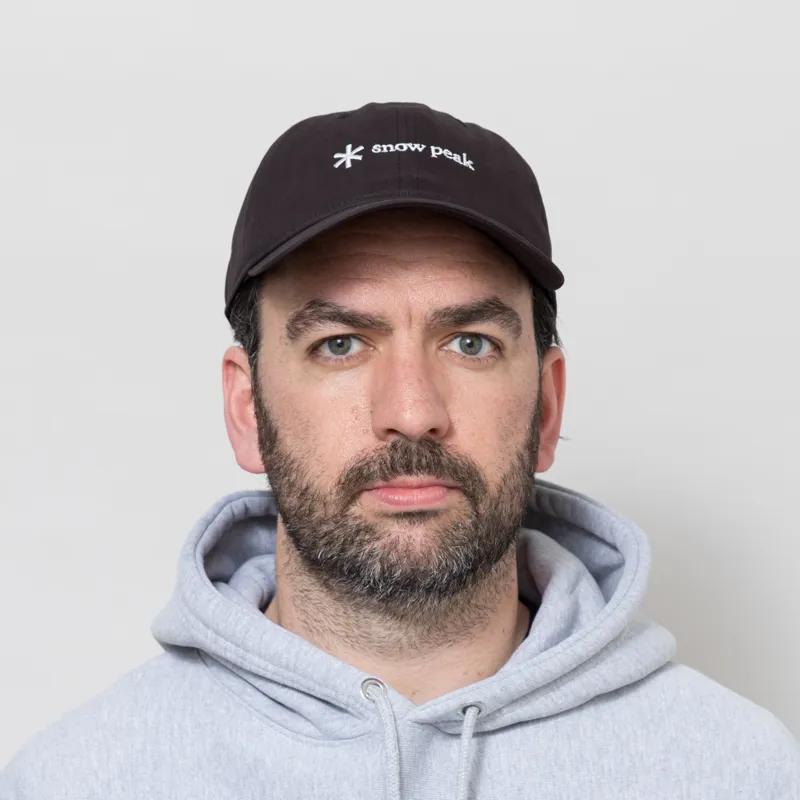 Snow Peak NSD Logo Cap Black-1