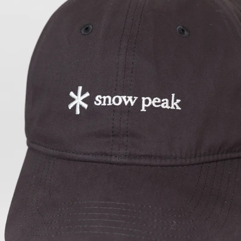 Snow Peak NSD Logo Cap Black-3