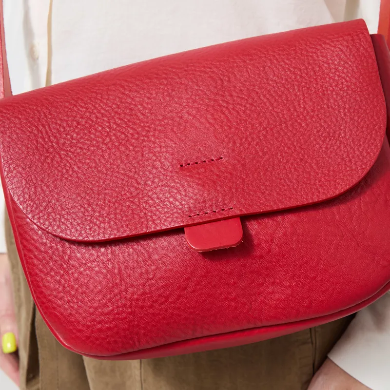 Kate Sheridan Womens Orbed Tab Bag Ruby-5