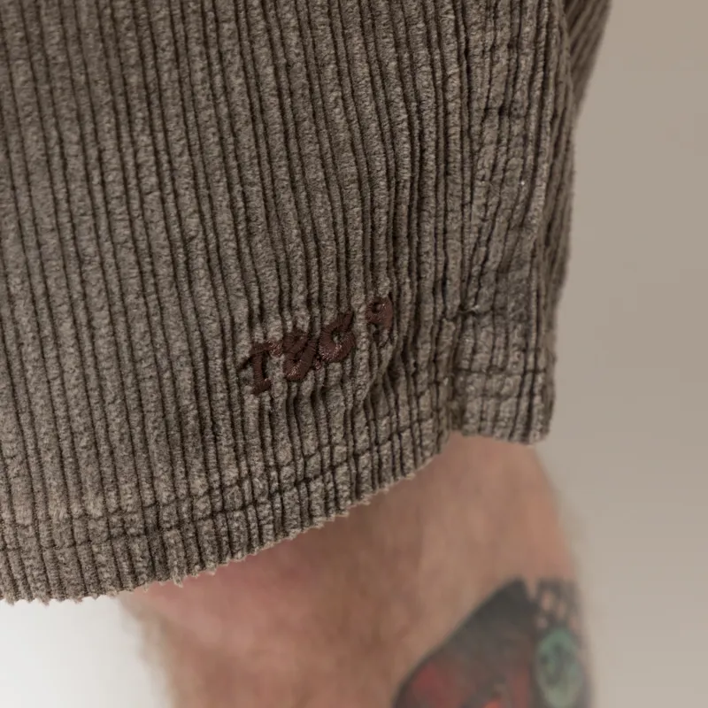 T and C Surf Corduroy Beach Shorts Brown-6
