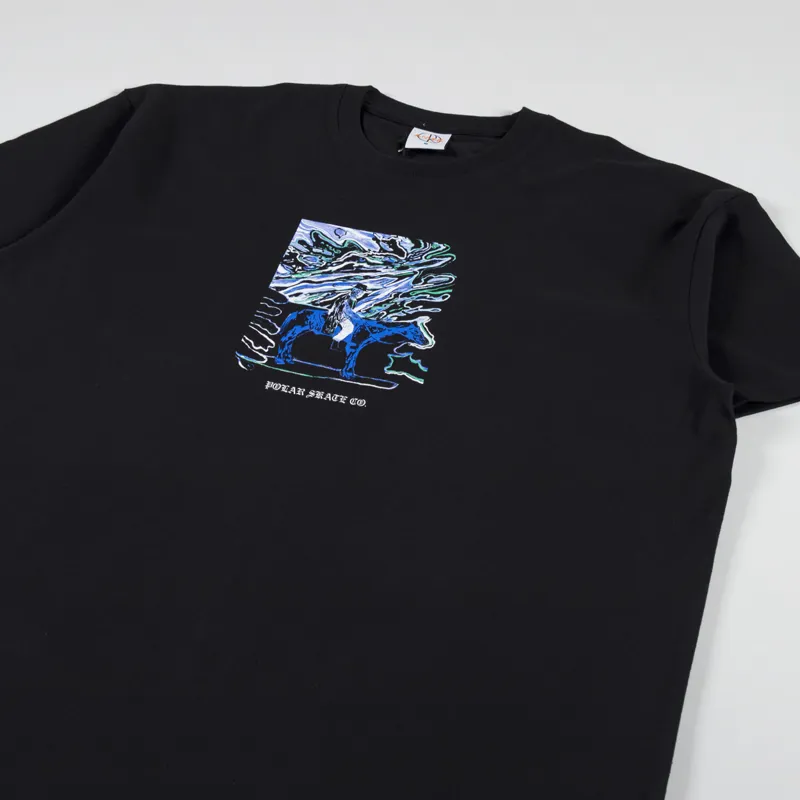 Polar Skate Co. Rider T Shirt Black-1