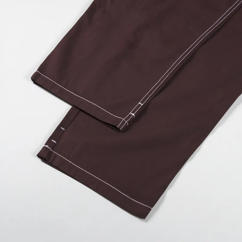 Polar Skate Co. Surf Pants Contrast Chocolate White-6