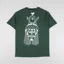 The Quiet Life Jay Doodle T Shirt Hunter Green