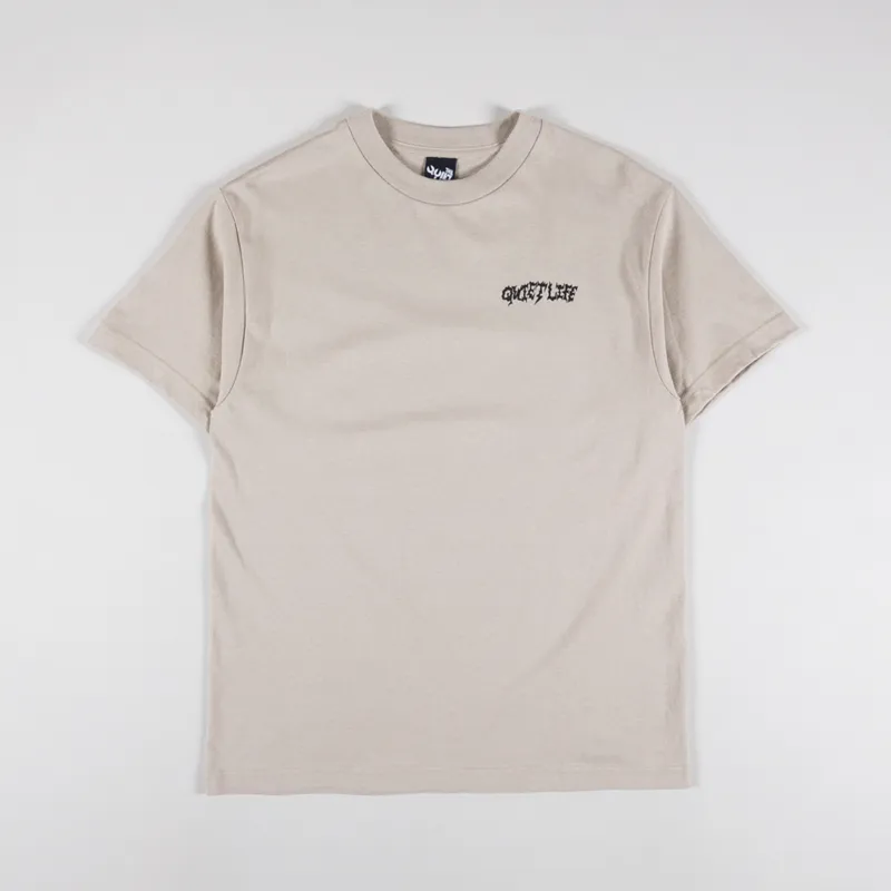 The Quiet Life Jay Doodle T Shirt Sand-1