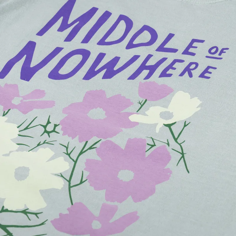 The Quiet Life Lonely Palm Middle Of Nowhere T Shirt Sage Green-4