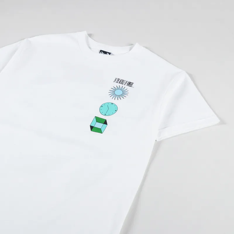 The Quiet Life Wait And See T Shirt White-3