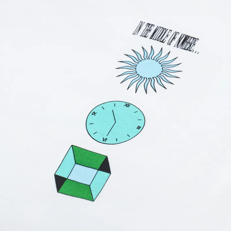 The Quiet Life Wait And See T Shirt White-5