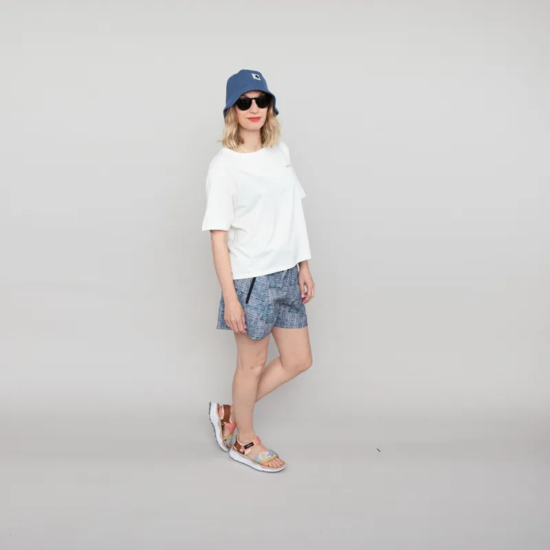 Patagonia Womens Sunrise Rollers Organic Easy Cut T Shirt Birch White-3