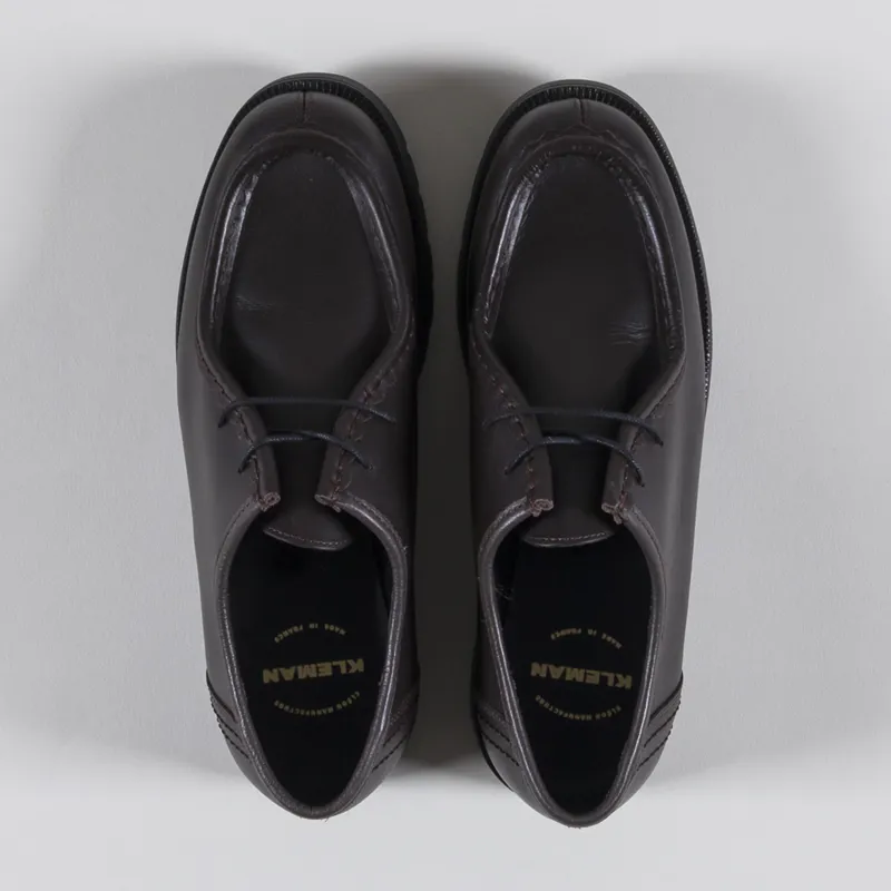 Kleman Padror Shoes Brown Black-4