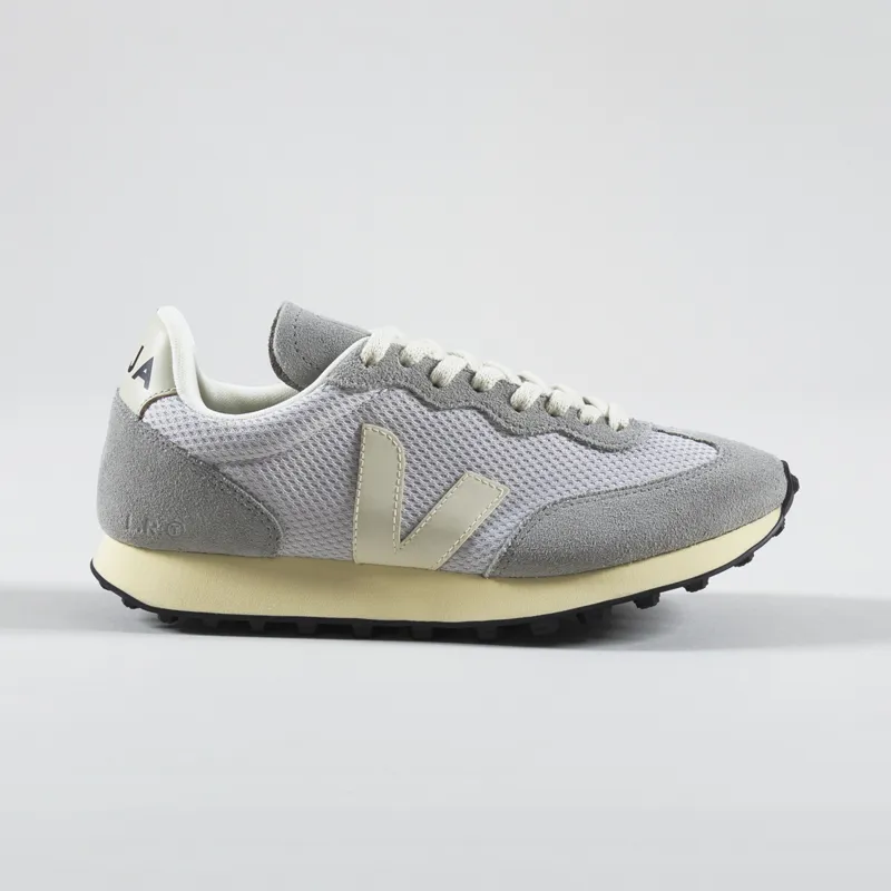 Veja Womens Rio Branco Alveomesh Shoes Light Grey Pierre-2