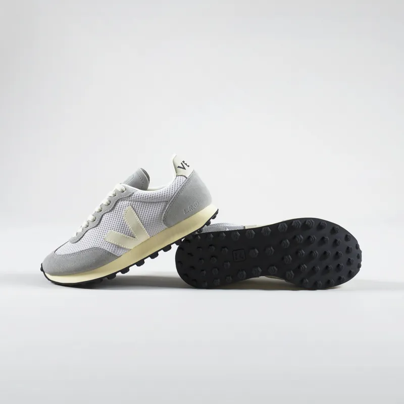 Veja Womens Rio Branco Alveomesh Shoes Light Grey Pierre-3