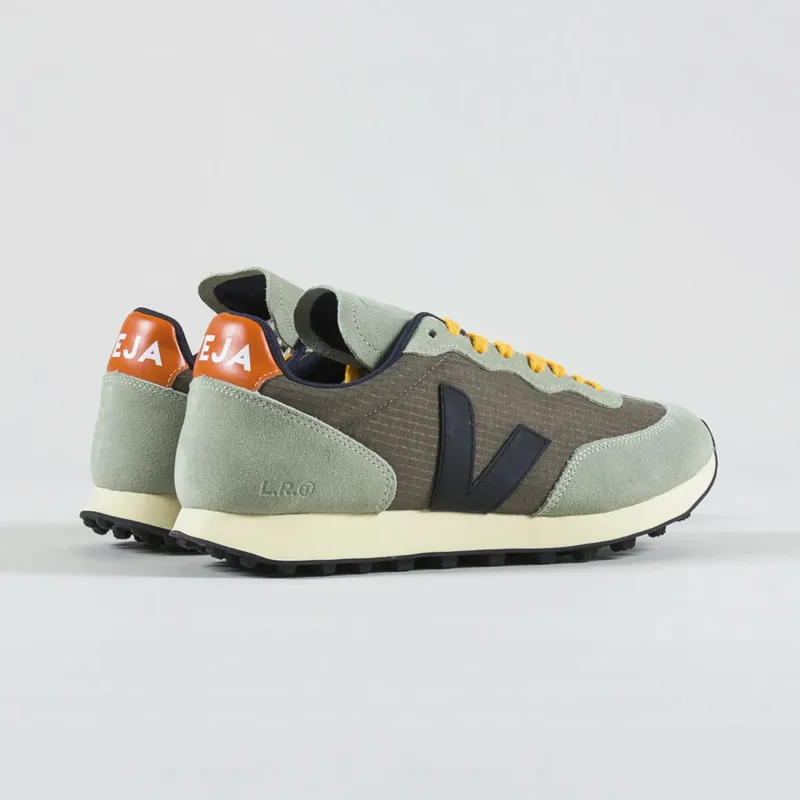 Veja Rio Branco Ripstop Shoes Kaki Black-1