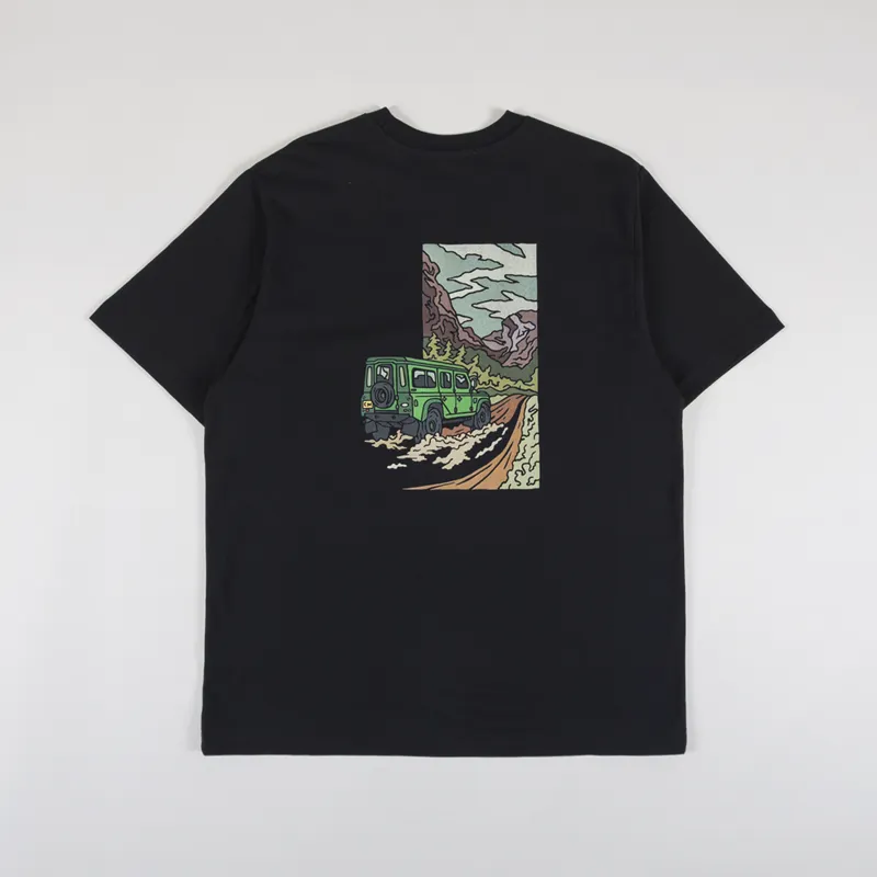 Cafe Mountain Rangey T Shirt Black