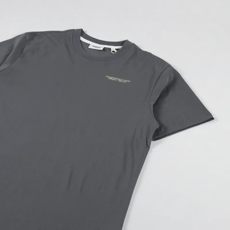 Pompeii Residence T Shirt Charcoal-3