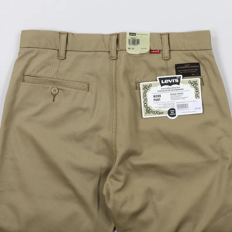 Levis Skate Work Pant Harvest Gold Board Wear Mens Jeans £49.00