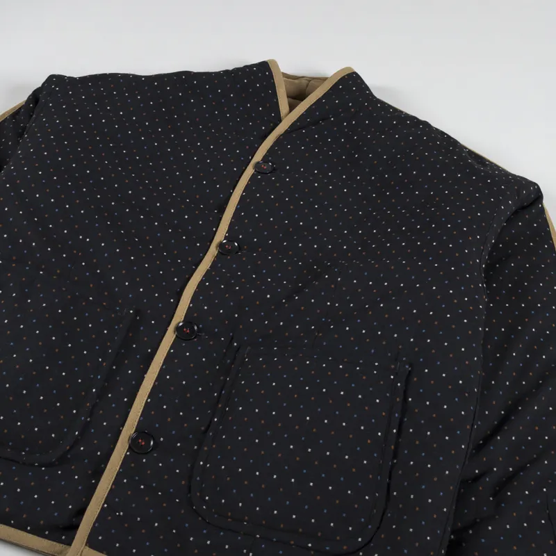 Sideline Womens Alma Jacket Black Pattern Reversible-9