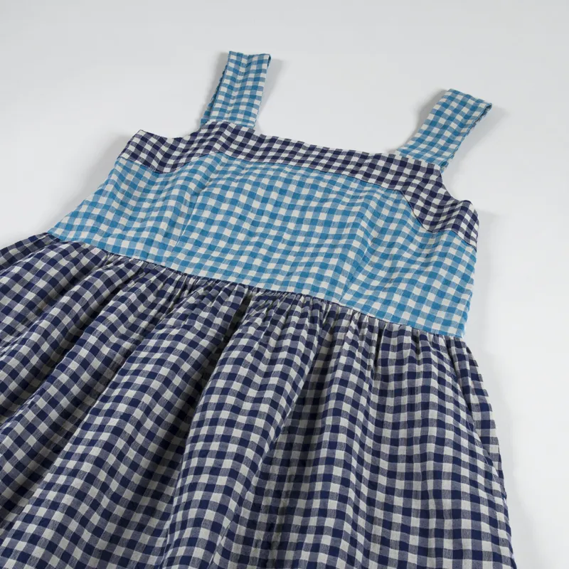 Sideline Womens Beau Dress Mixed Check-6