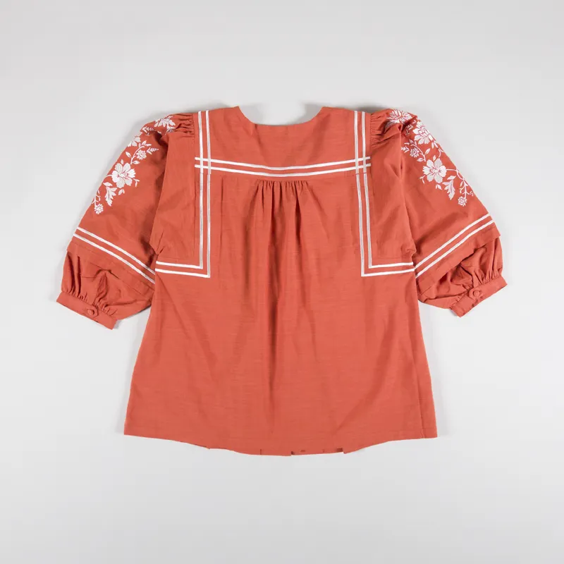 Sideline Womens Spring Shirt Tomato-1