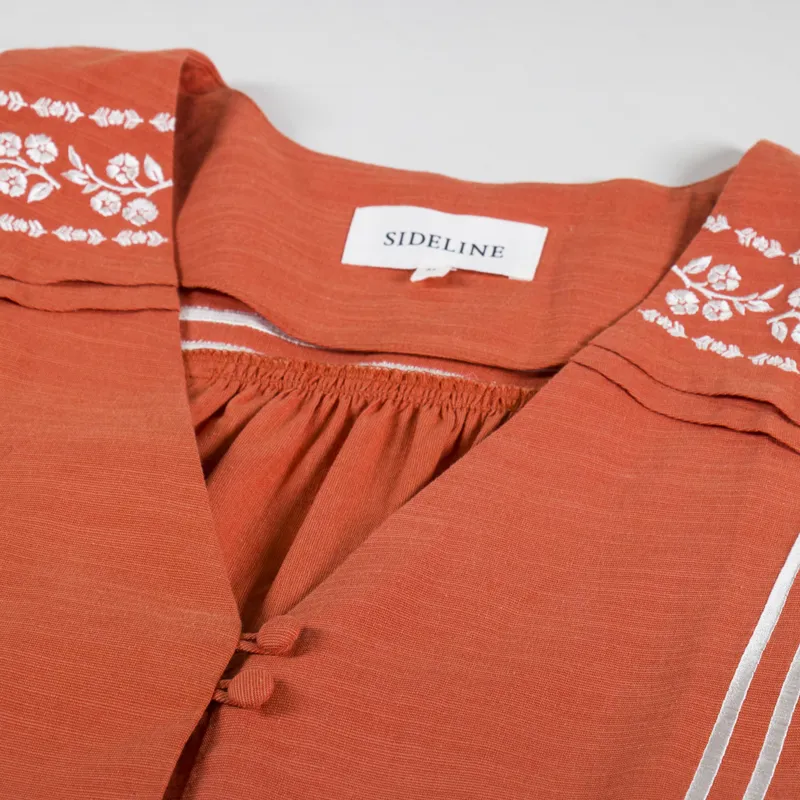 Sideline Womens Spring Shirt Tomato-9