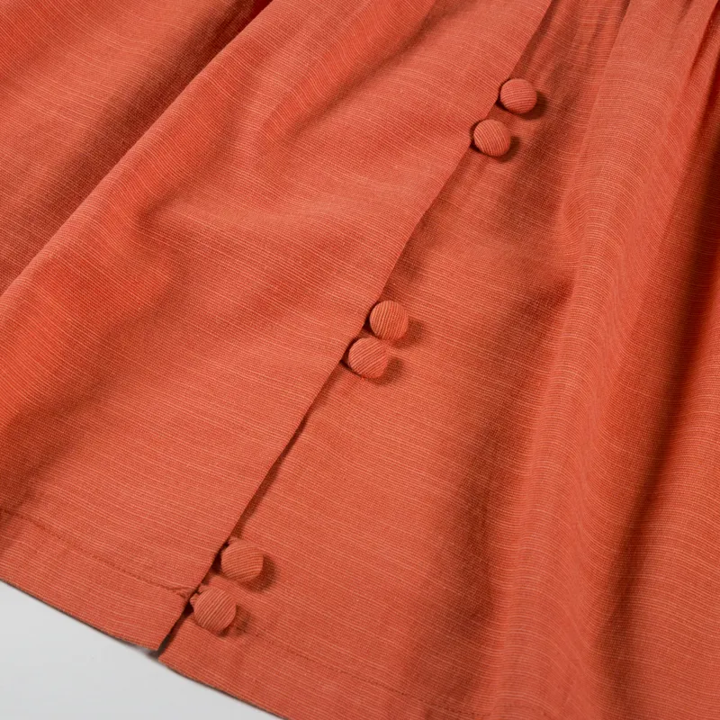 Sideline Womens Spring Shirt Tomato-10