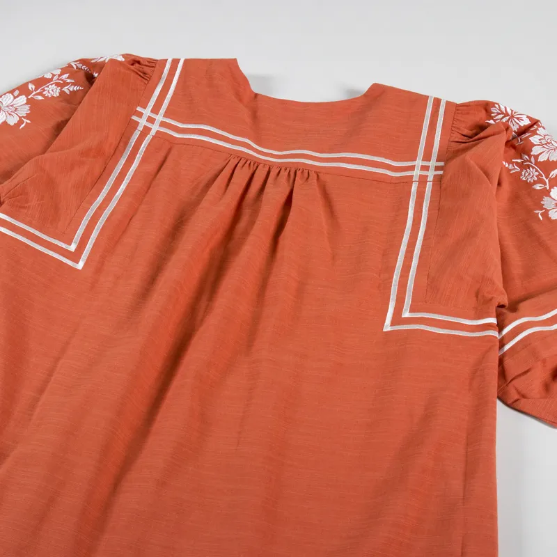 Sideline Womens Spring Shirt Tomato-8