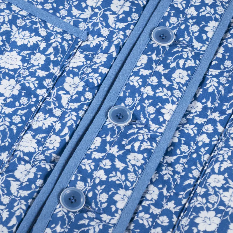 Sideline Womens Lewes Jacket Blue Print-9