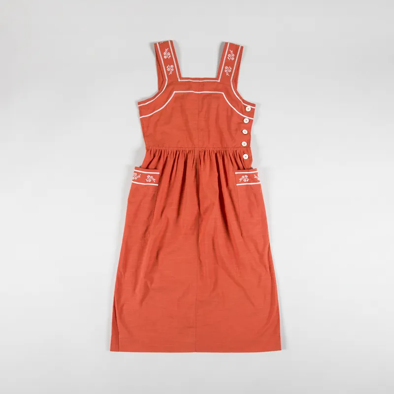 Sideline Womens Caroline Dress Tomato-4