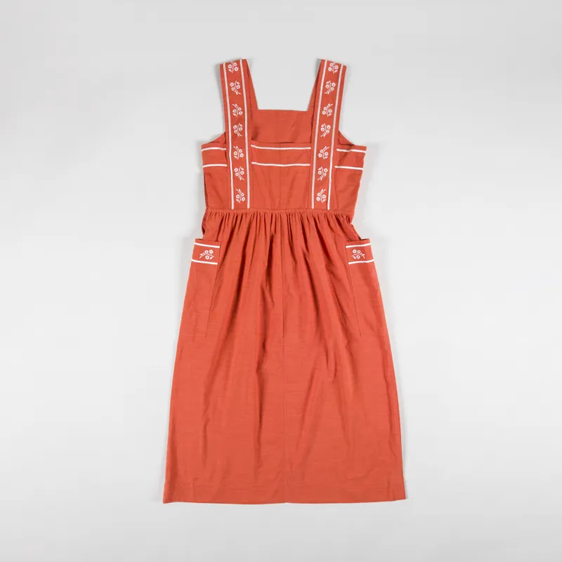 Sideline Womens Caroline Dress Tomato-5