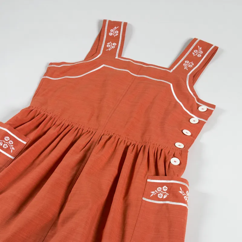 Sideline Womens Caroline Dress Tomato-6