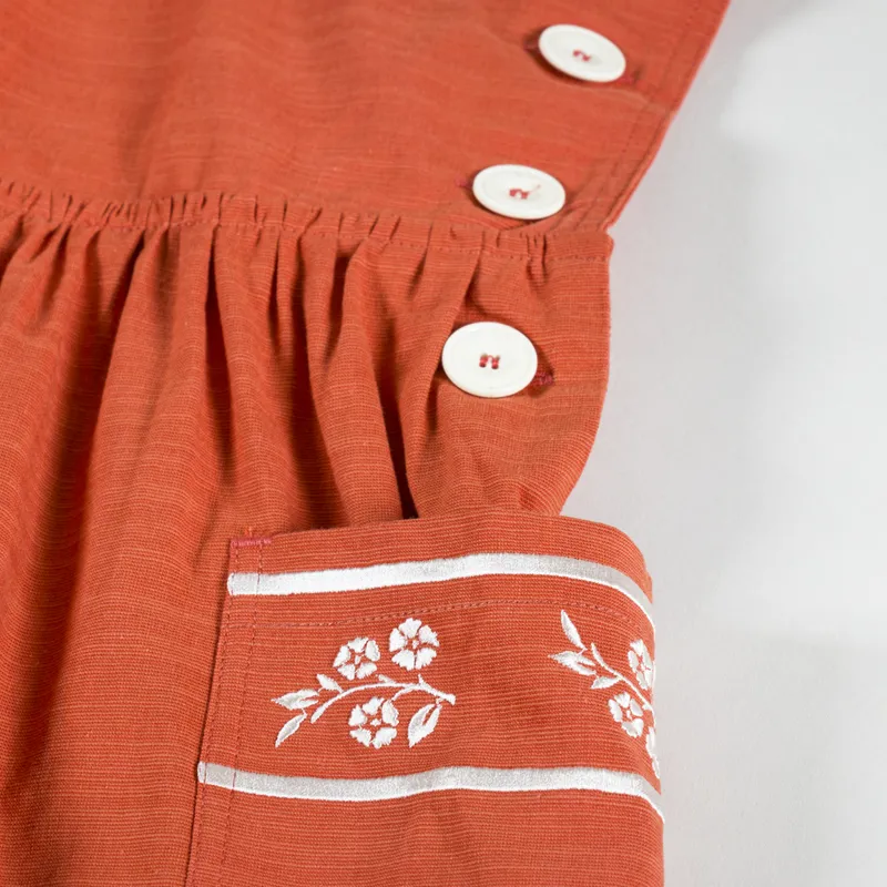 Sideline Womens Caroline Dress Tomato-8