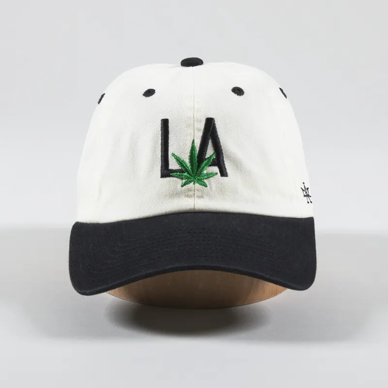 American Needle Los Angeles Micro Icon Cap Black White-1