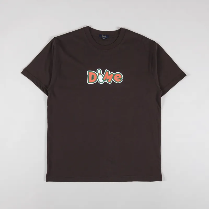 Dime Munson T Shirt Deep Brown
