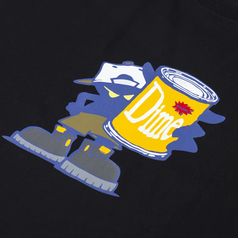 Dime Bad Boy T Shirt Black-2