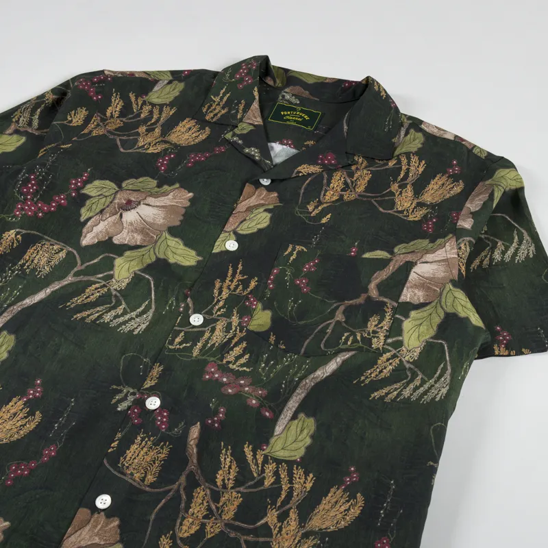 Portuguese Flannel Ambar Shirt Green-2