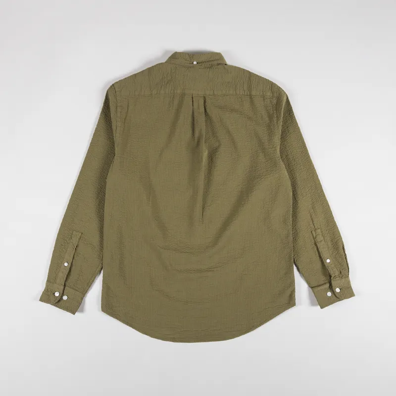 Portuguese Flannel Atlantico Shirt Olive-1