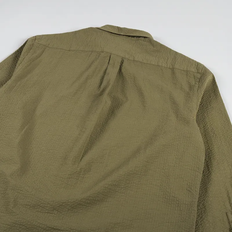 Portuguese Flannel Atlantico Shirt Olive-3