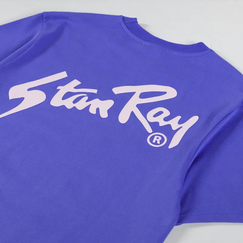 Stan Ray Stan T Shirt Blue Iris-2