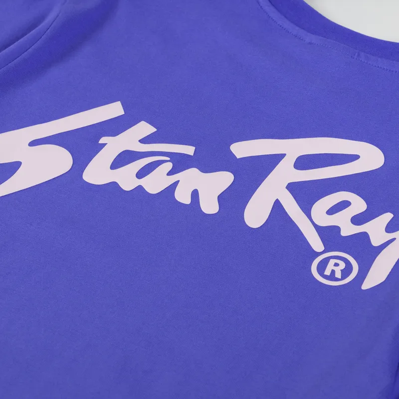 Stan Ray Stan T Shirt Blue Iris-4