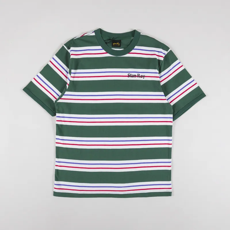 Stan Ray Ringer T Shirt Racing Green
