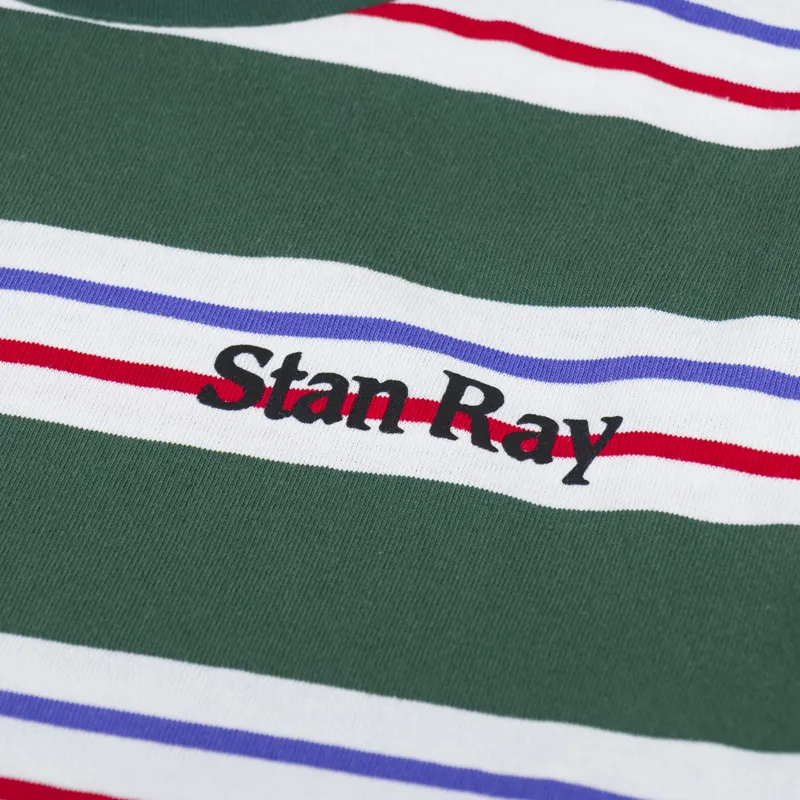 Stan Ray Ringer T Shirt Racing Green-2