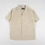 Portuguese Flannel Cord Camp Collar Shirt Cream