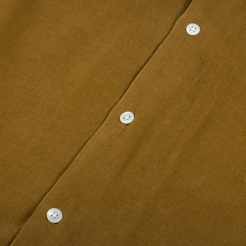 Portuguese Flannel Cord Camp Collar Shirt Prairie-3