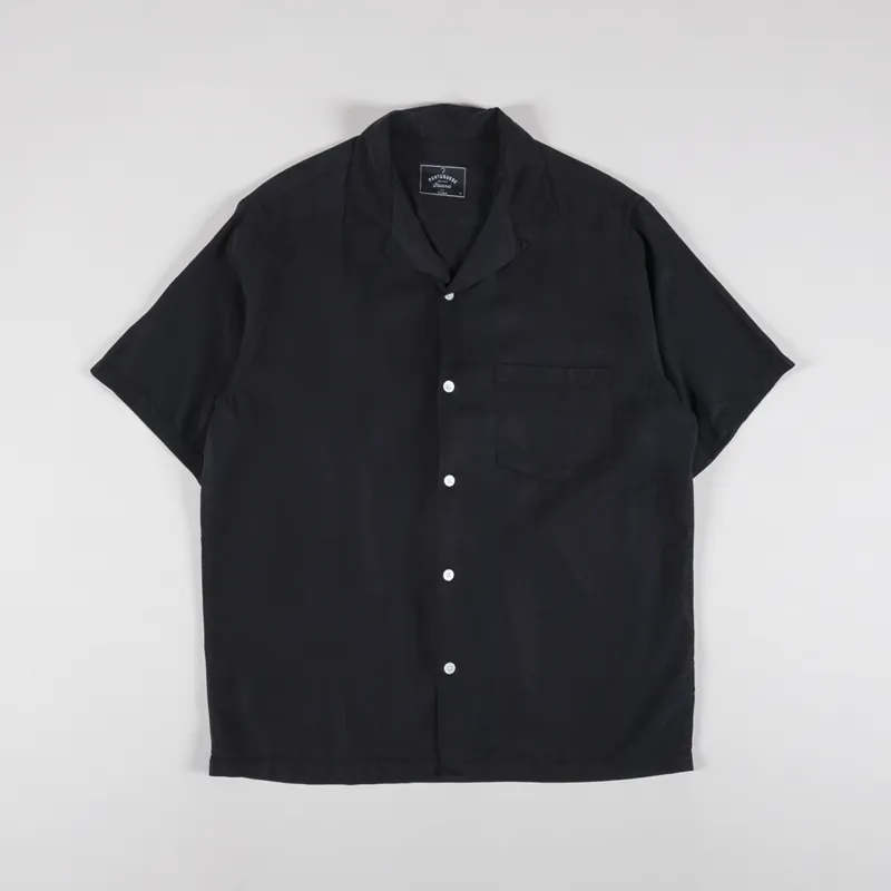 Portuguese Flannel Dogtown Shirt Black