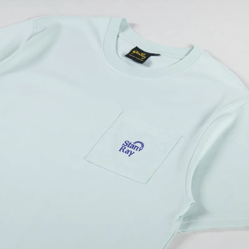Stan Ray Ray Bow Pocket T Shirt Opal-1