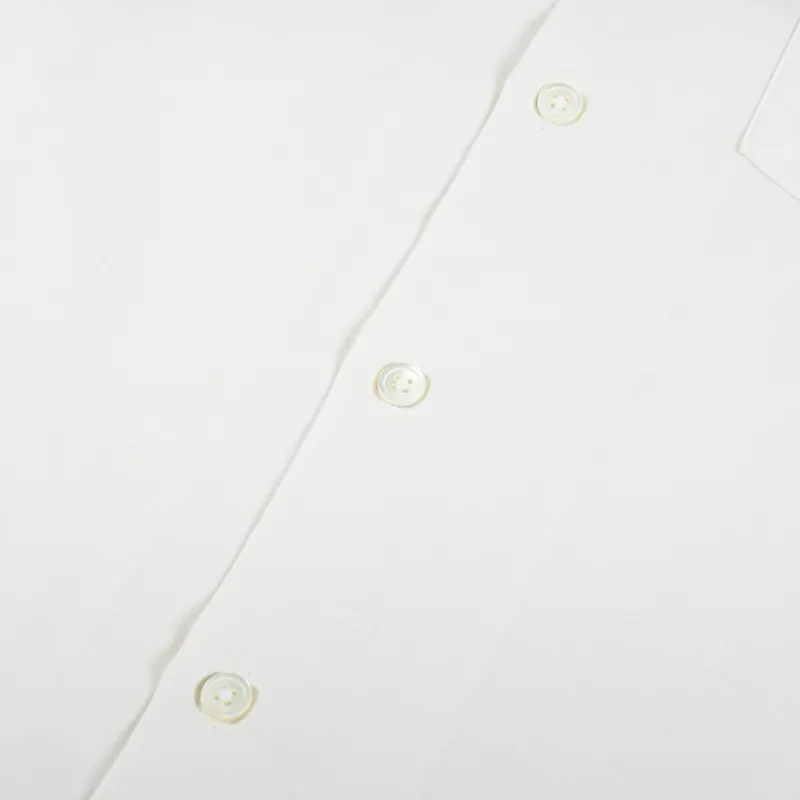 Portuguese Flannel Nautical Shirt White-5