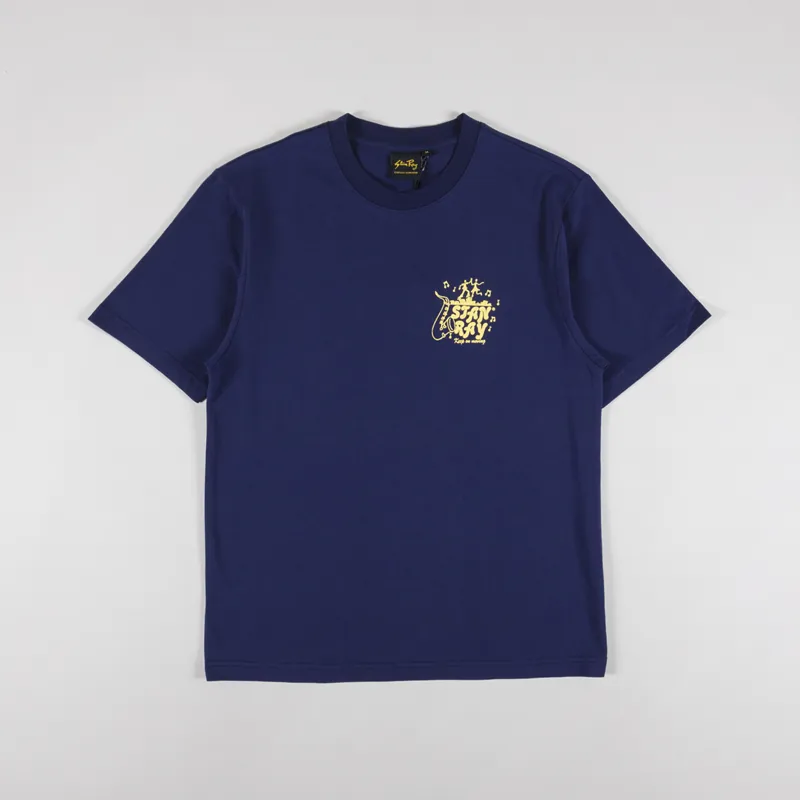 Stan Ray Movin T Shirt Navy
