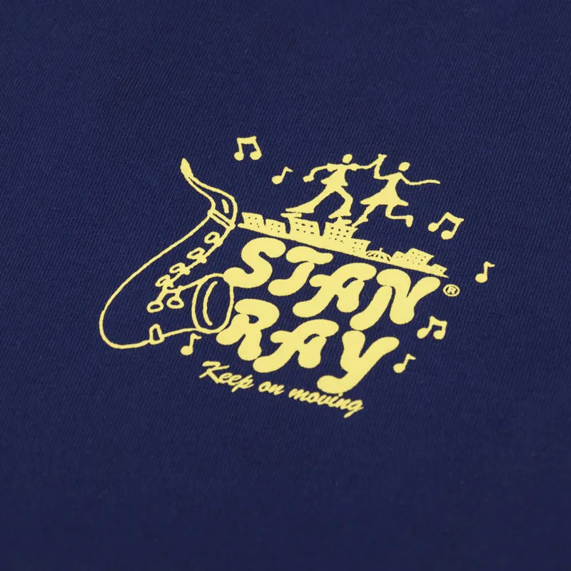 Stan Ray Movin T Shirt Navy-2