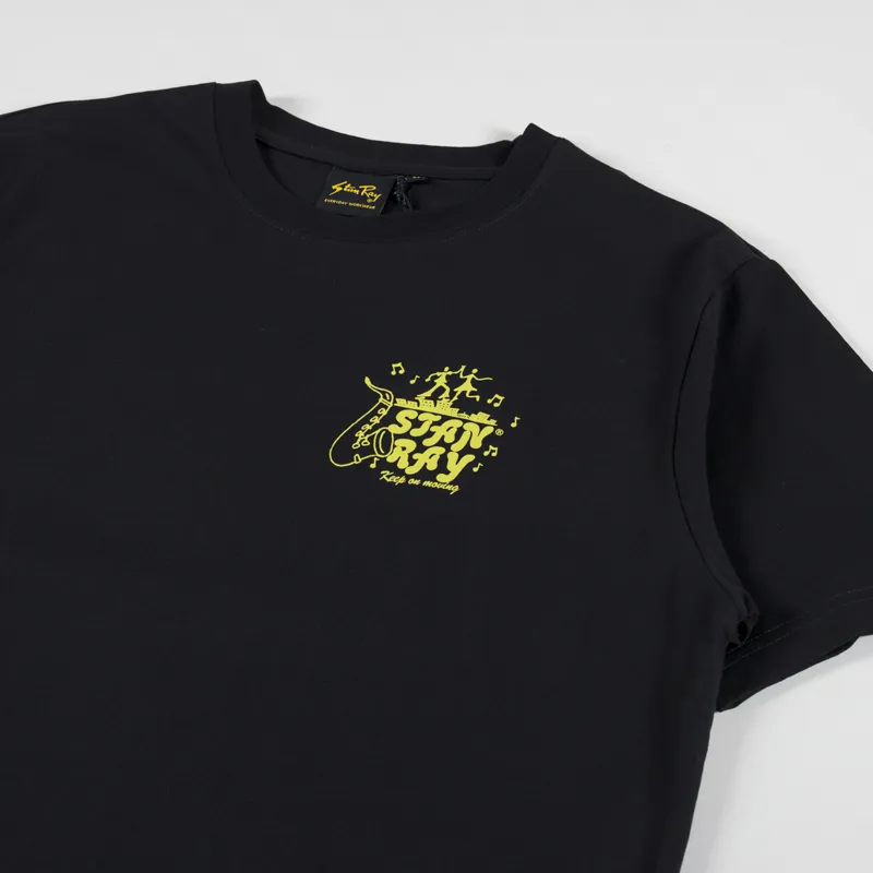 Stan Ray Movin T Shirt Black-1