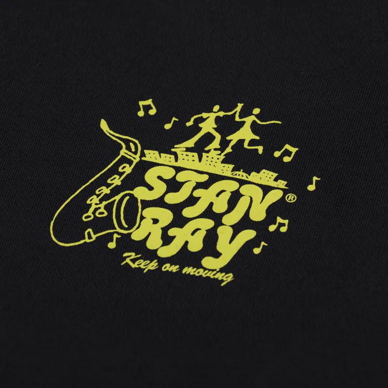 Stan Ray Movin T Shirt Black-2